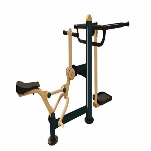 COMBINATION OUTDOOR FITNESS EQUIPMENT HORSE RIDE STATION / AIR SWING ...